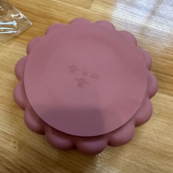 soha keiki lion plate mauve‎ with suction bottom - Picture 4 of 4